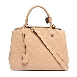 Louis Vuitton handbag Montaigne Monogram Empreinte dune
